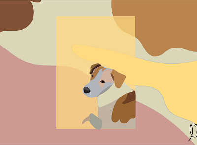 Random Doggo design dog graphic design illustration illustrator puppy