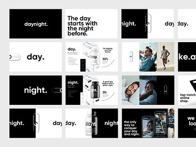 daynight. Presentation branding design layout logo presentation presentation design presentation template template ui