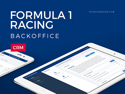 Formula 1 Racing Backoffice admin crm dashboard drag drop f1 form wizard formula 1 gpt tickets tool ui