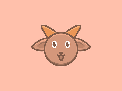 Cute Goat Illustration