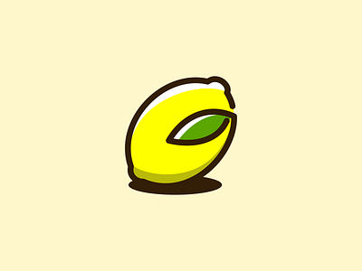 Lemon Logo Design animation branding design graphic design illustration lemon lemondesign lemonlogo logo ui ux vector