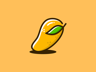 Mango Logo animation branding design fruits graphic design illustration logo manggo manggo logo ui ux vector