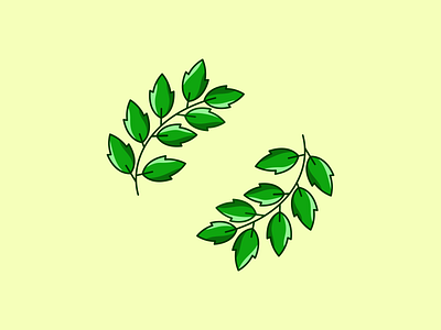 Leaf Ornament Design animation branding design floral frame ornament graphic design illustration leaf logo ornament ui ux vector