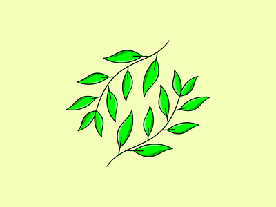 Leaf Ornament Logo animation branding design graphic design illustration leaf logo ornament logo ornaments ui ux vector