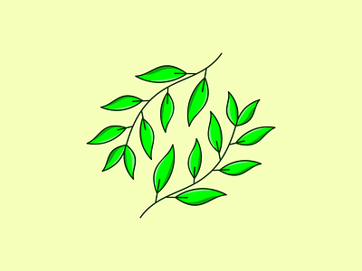 Leaf Ornament Logo