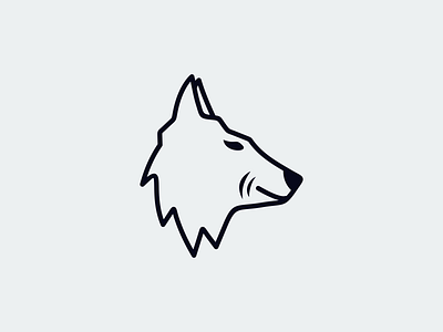 Wolf Animal Logo animal animation branding design graphic design icon illustration logo logo designer logotype mascot ui ux vector wolf