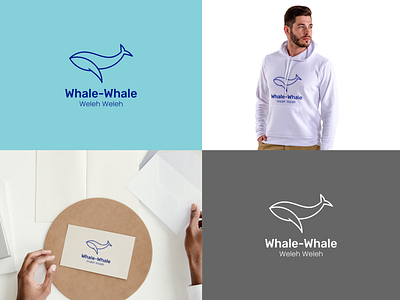 Whale Fish Logo