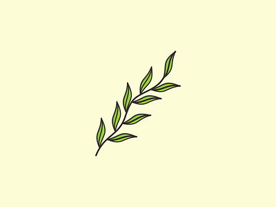 Ornament Leaf Illustration