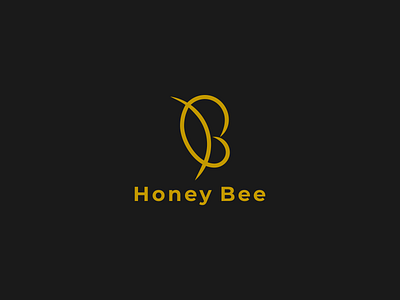 Bee Logo Line animal app bee bee line branding design graphic design illustration logo typography ui ux vector