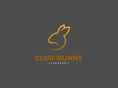 BUNNY LOGO DESIGN app branding bunny design graphic design illustration line logo rabbit typography ui ux vector