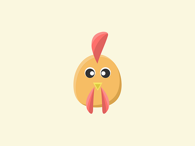 Cute Chicken Design app branding chicken chicken illustration cute chicken design graphic design illustration logo ui ux vector
