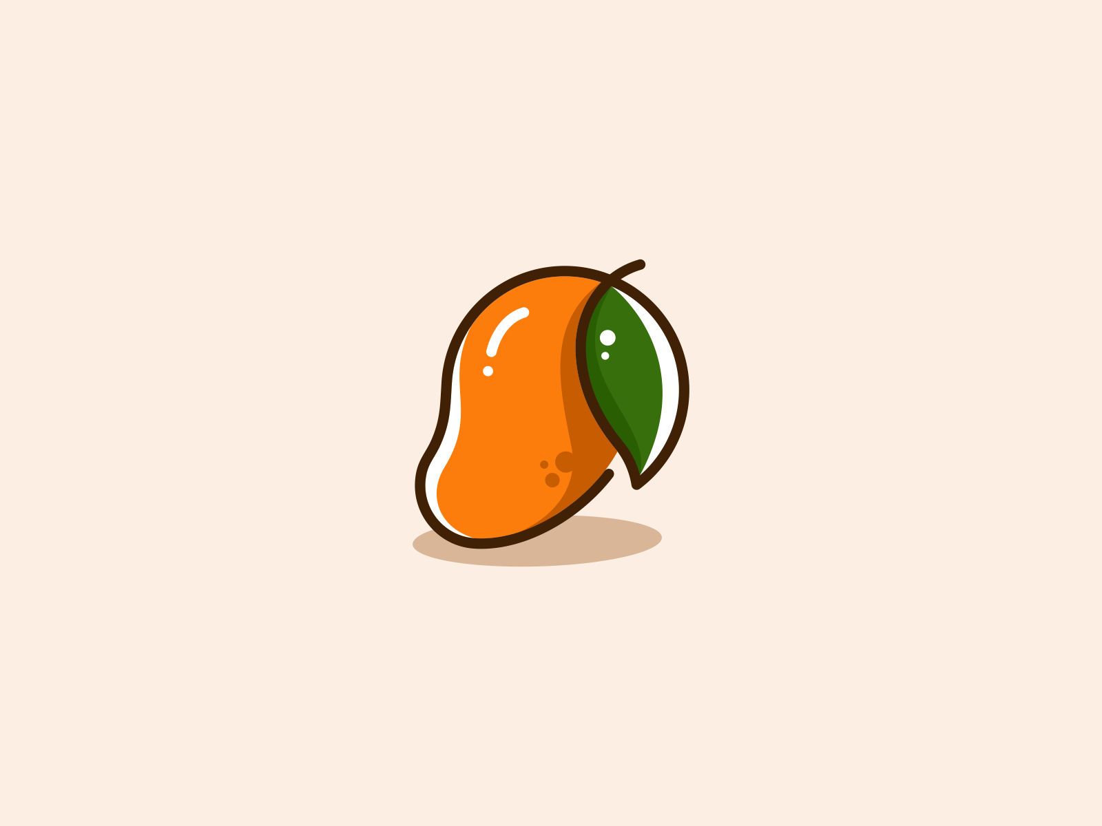 Mango Logo Design by im.graphic_ on Dribbble