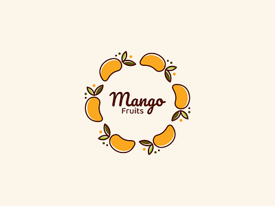 Mango Ornament Concept Logo Design app branding design graphic design illustration logo mango mango ornament ornament typography ui ux vector
