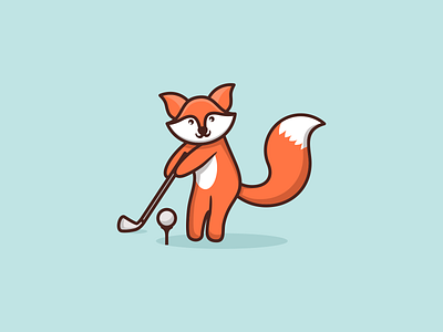 Cute Fox concept logo design app branding cartoon character cute design fox graphic design illustration logo typography ui ux vector