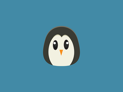 Cute Penguin Cartoon app branding design fox desain graphic design illustration logo ui ux vector