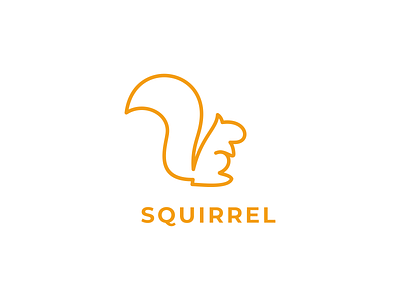 Cute Squirrel Cartoon Design app branding cute squirrel design graphic design illustration logo typography ui ux vector