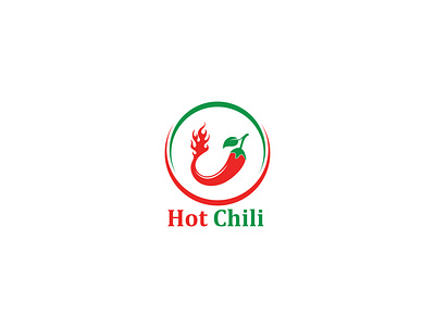 Hot Chili logo 2d logo 3d logo brand identity brand logo branding creative logo custom logo design illustration logo luxury logo minimalist logo modern logo
