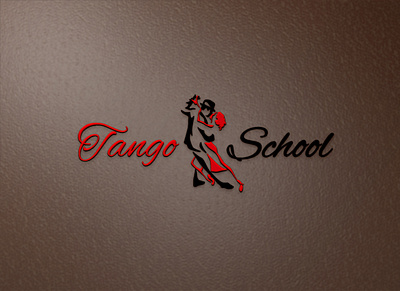 Logo For Dancing School 3d logo brand identity branding creative logo custom logo illustration logo