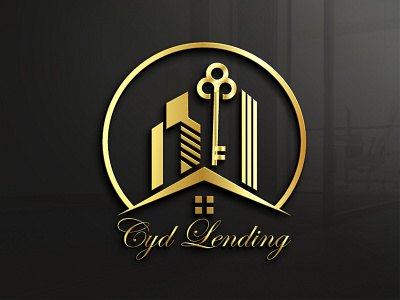 Cyd Lending logo 3d logo brand identity branding creative logo custom logo design illustration logo luxury logo modern logo