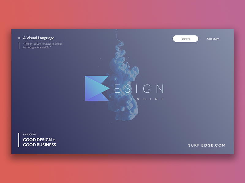 Design Engine Logo showcase by A S I R I 🥤 on Dribbble
