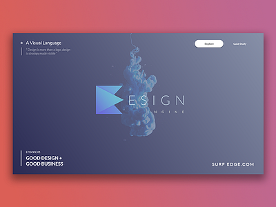 Design Engine Logo showcase design engine design engine sri lanka design initiative design logo design polygon shape startup design surf edge