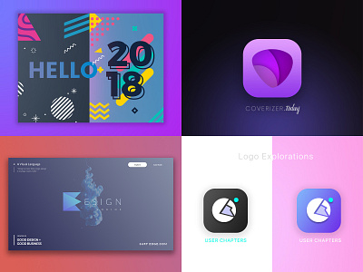 2018 Highlights 2018 design agency illustration logo product design sri lanka user chapters year resolutions