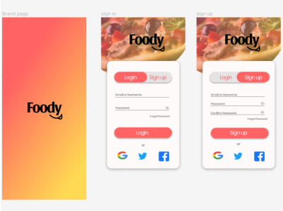 Food delivery mockup app branding design graphic design illustration logo typography ui ux vector