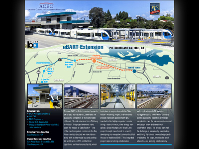 Display Panel to Showcase the eBart Extension Project