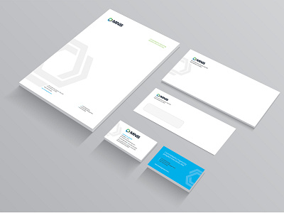 Stationary: Rebrand branding logo