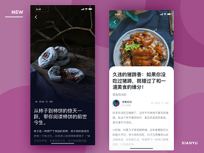 一个吃货的深夜放毒2 app ui