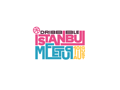 Istanbul Meetup dribbble hangout logo meetup typography