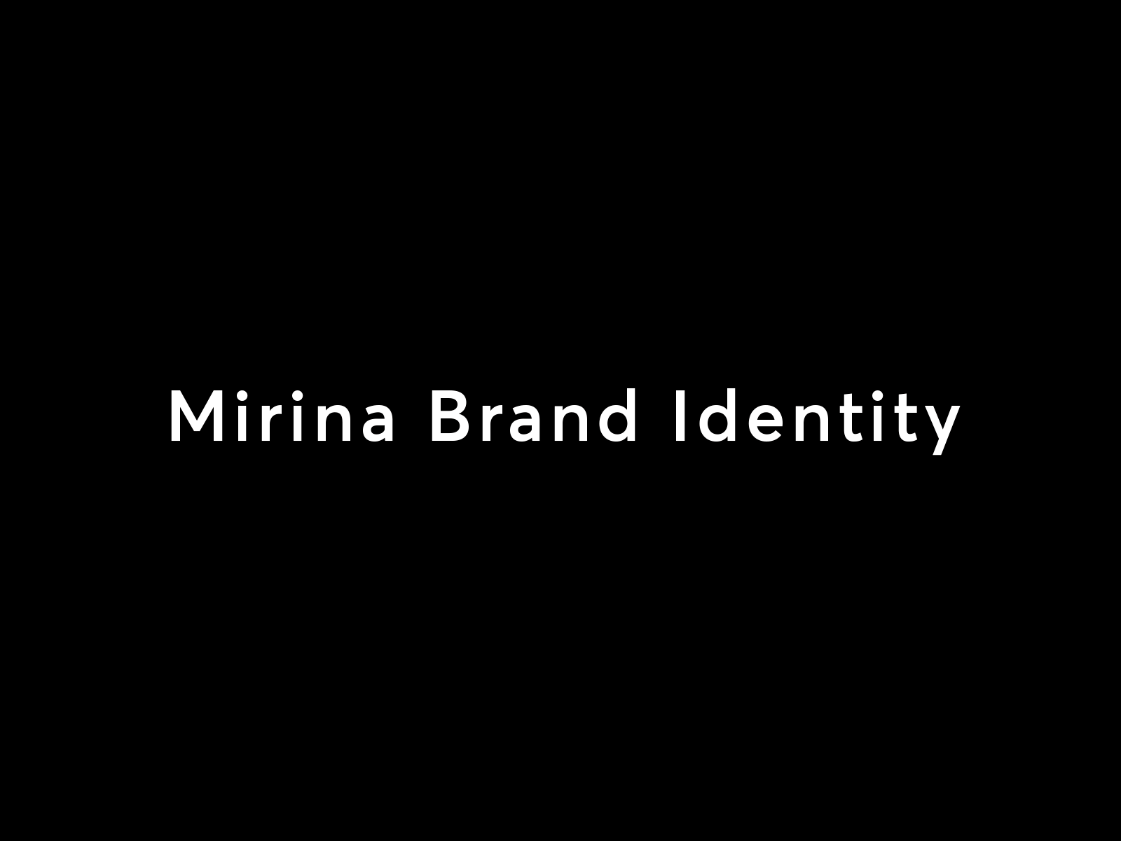 Mirina Branding agency agency branding art blue branding branding and identity branding concept colors graphic design logo logo design minimal red yellow