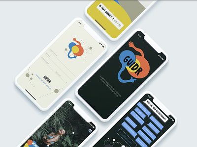 Guidr Interface Layout activities app art character clubs college design education extracurricular icon identity illustration illustrator lettering mobile ui ux vector