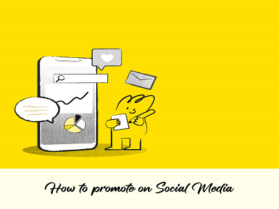 How to promote on Social Media 3d animation branding design graphic design illustration logo motion graphics ui vector