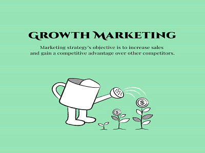 Growth Marketing 3d animation branding design graphic design illustration logo motion graphics ui vector