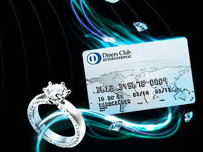 Print design for DINERS CLUB CS