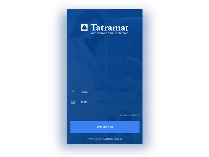 Tatramat hybrid app / IONIC