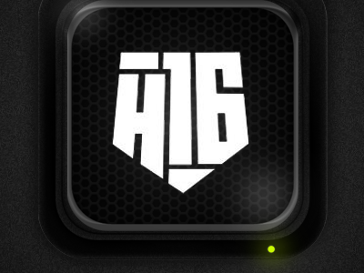 H16 app app black hip hop ios iphone simply ui