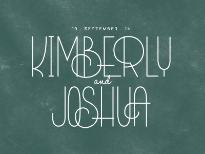 Kj Wedding Logo