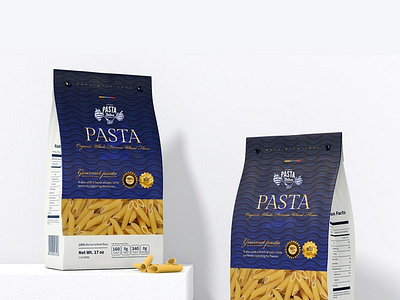 The Best Pasta Box Packaging Design branding design graphic design illustration logo typography vector