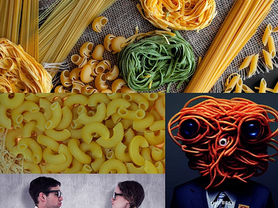 The Best Pasta Moodboard branding design graphic design illustration logo typography vector