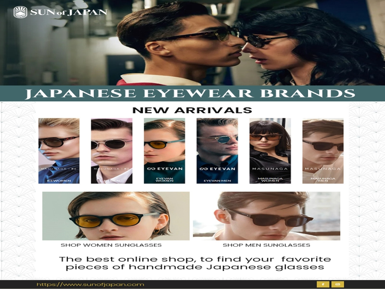 Shop Leading Japanese Eyewear Brands from Sun Of Japan by Sun Of Japan