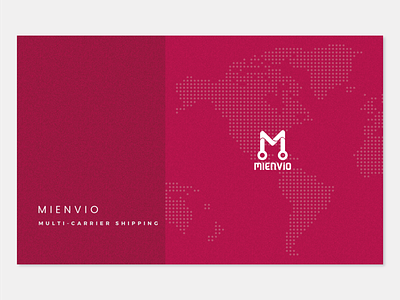 MiEnvio app branding design logo multi carrier people platform shipping management typography vector