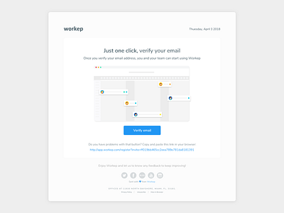 Welcome Email abstract cute email gantt grey illustration kawaii product management simple ui ui design uiux white