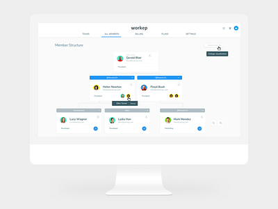 Workep - Members Structure