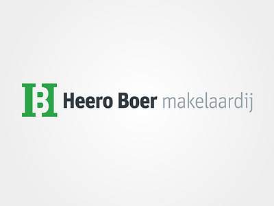 HB logo logotype monogram real estate