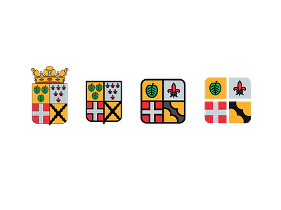 Simplifying a municipal coat of arms badge brand branding coatofarms identity logo mark municipal simplify