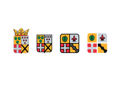 Simplifying a municipal coat of arms