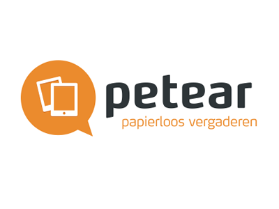 Petear logo logotype mark