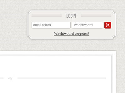 Login classic textures webapp